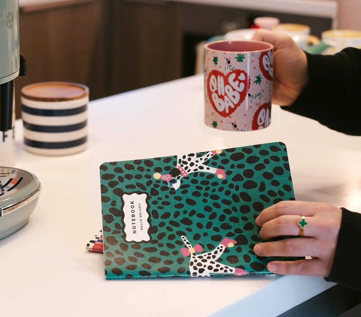 Colourful illustrated stationery by Hello Melody