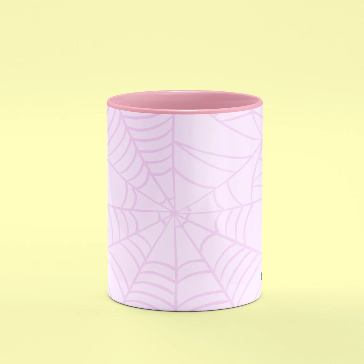 Front view of Drink Me Halloween Mug, a creepy-cute gift