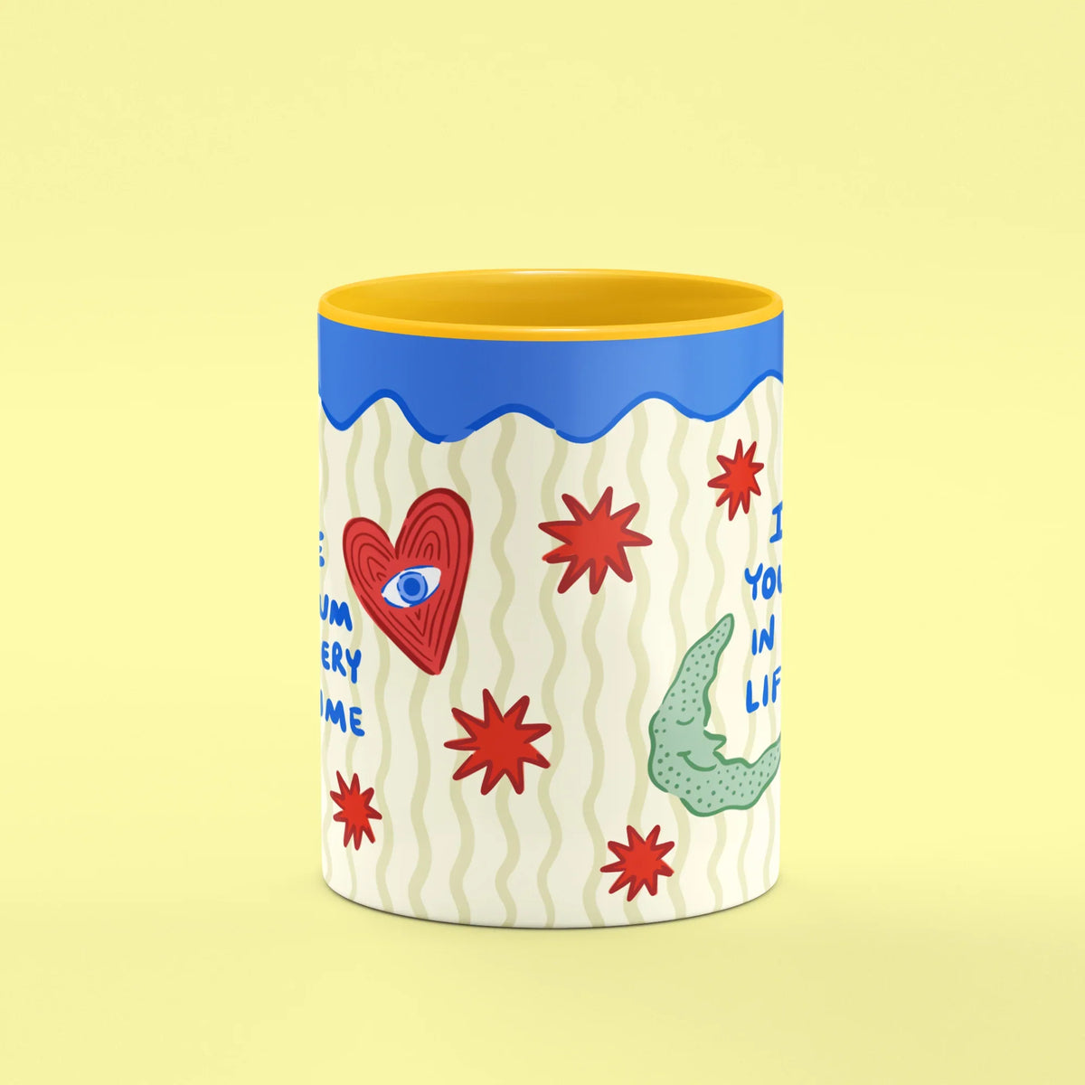 I'd Choose You As My Mum Mug – front view of in every lifetime lettering