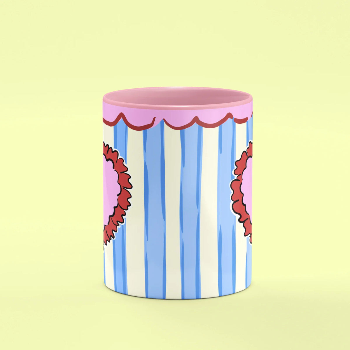 Joy Mug – front view of Cup of Joy heart